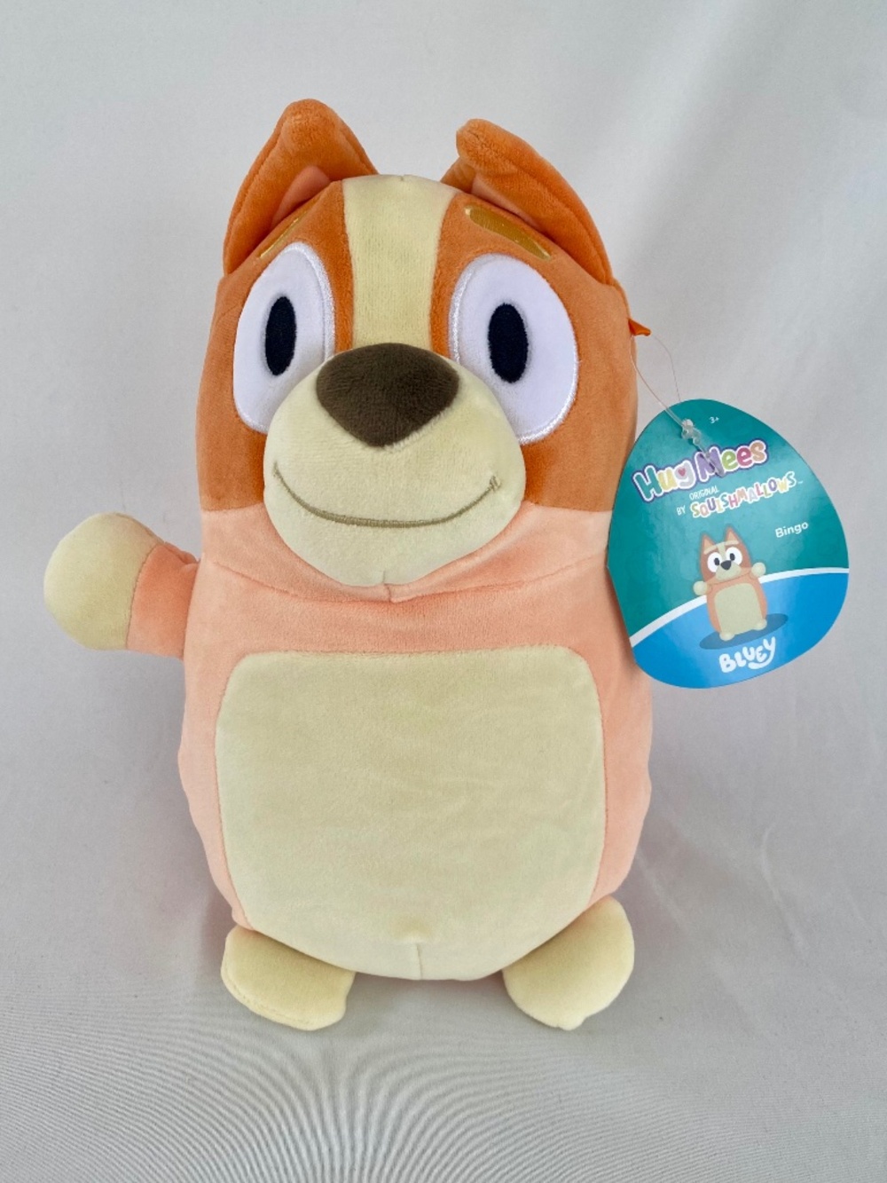 Bingo HugMees Plush by Squishmallows – Bluey – 10'' NWT
